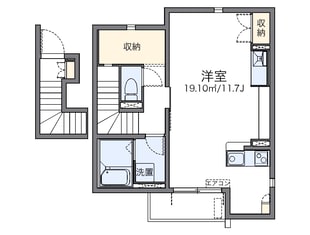 レオネクストＹｕｋａｒｉIIIの物件間取画像